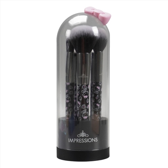 Impressions Vanity x Hello Kitty “The Favorites" Bell Jar 6-Piece Brush Gift Set - Picture 2 of 8